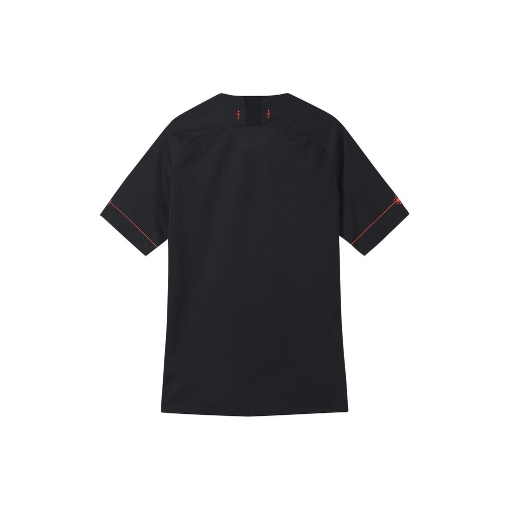 Nike T Shirts Men's Black Crew Neck Moderate Straight Fit CV9631-010