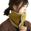 Nakota Wool Twill Neck Warmer for Men and Cold Weather Size Mustard Women, Button-Up, Protection, Autumn/Winter, Motorcycle, Large, Detachable,