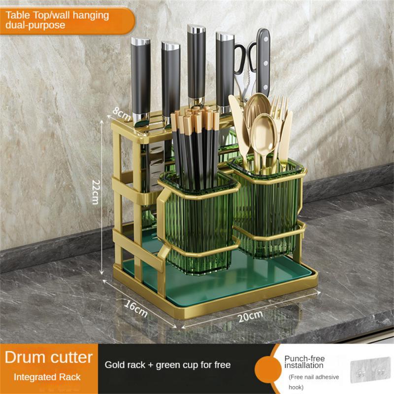 Кухонный органайзер для столовых приборов, многофункциональный кухонный стол, хранение палочек для еды, держатель для столовых приборов, корзина, держатель для губки для кухни