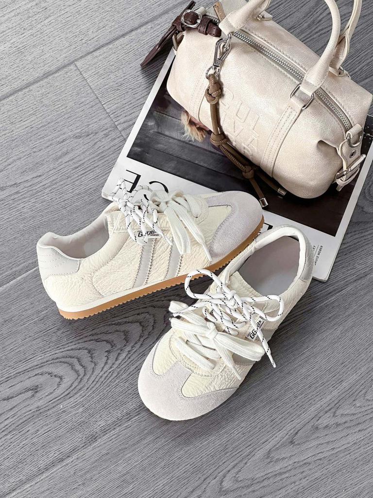 Кожаные женские весенние новые повседневные туфли на плоской подошве, спортивная обувь, универсальные, с мягкой подошвой, удобные маленькие белые туфли