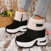 2024 новые зимние теплые кроссовки новые трендовые зимние ботинки на платформе женские модные повседневные туфли для женщин удобные женские ботинки для отдыха на открытом воздухе