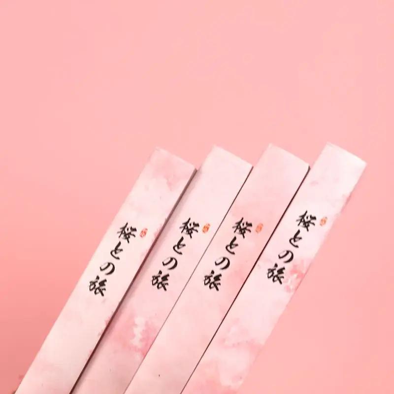 Блокнот формата А5 для творчества, раскраска с сакурой, блокнот для записей с сердечками, милый дневник, записная книжка, канцелярские принадлежности для девочки, подарок