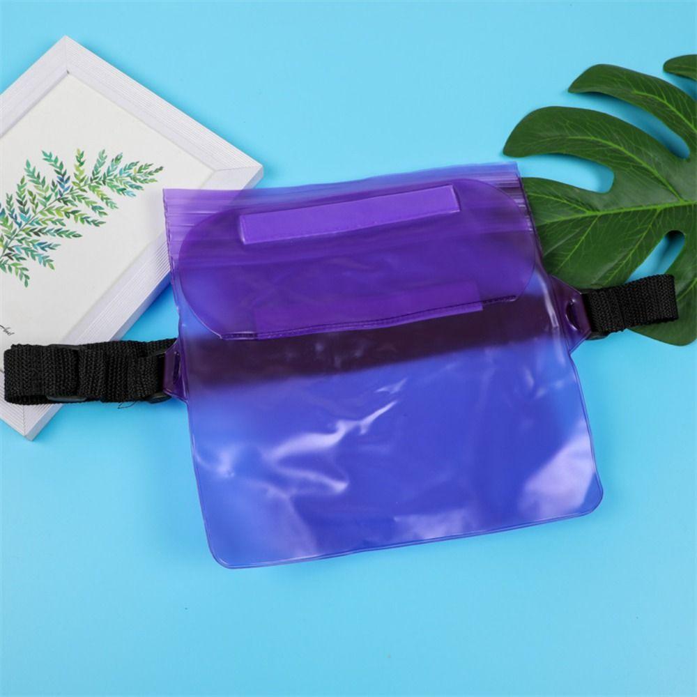 Songkran Waist Waterproof Bag Thicken Swimming Storage Bag Waterproof Phone Bag  Outdoor Sports