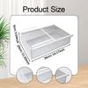 Wire Mesh Storage Basket Organizer Home Decoration Hanging Pullout Drawer for Dining Room Counter Bedroom Under Desk Pantry
