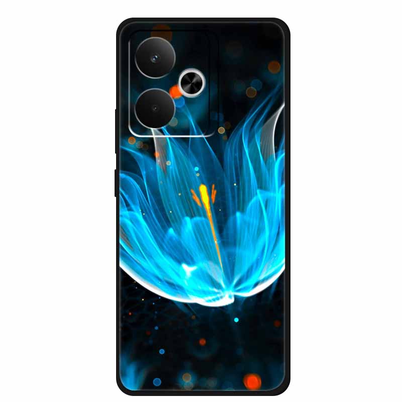 Чехол для телефона Realme GT7 GT 7T 7 T Сумка Черный Силиконовый Мягкий Задний Чехол Для Realme 14 4G 15 Pro Чехлы Coque Защитный Корпус