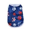 Soft Pet Clothes Summer Vest For Small Dogs Cats Cozy Breathable Puppy T-shirt Apparel Print Chihuahua Independence Day Costume