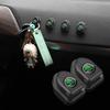 EMIW1 2/4Pcs Car Storage Hooks Holder Clips Interior For Skoda Octavia Kodiaq Enyaq iV Kamiq Scala Superb Fabia Rapid Karoq Vision RS