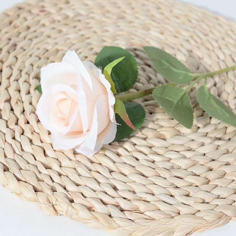 Elegant Rose Faux Flower Waterfall With Silk Roses For Gift Table Decor And Special Occasions