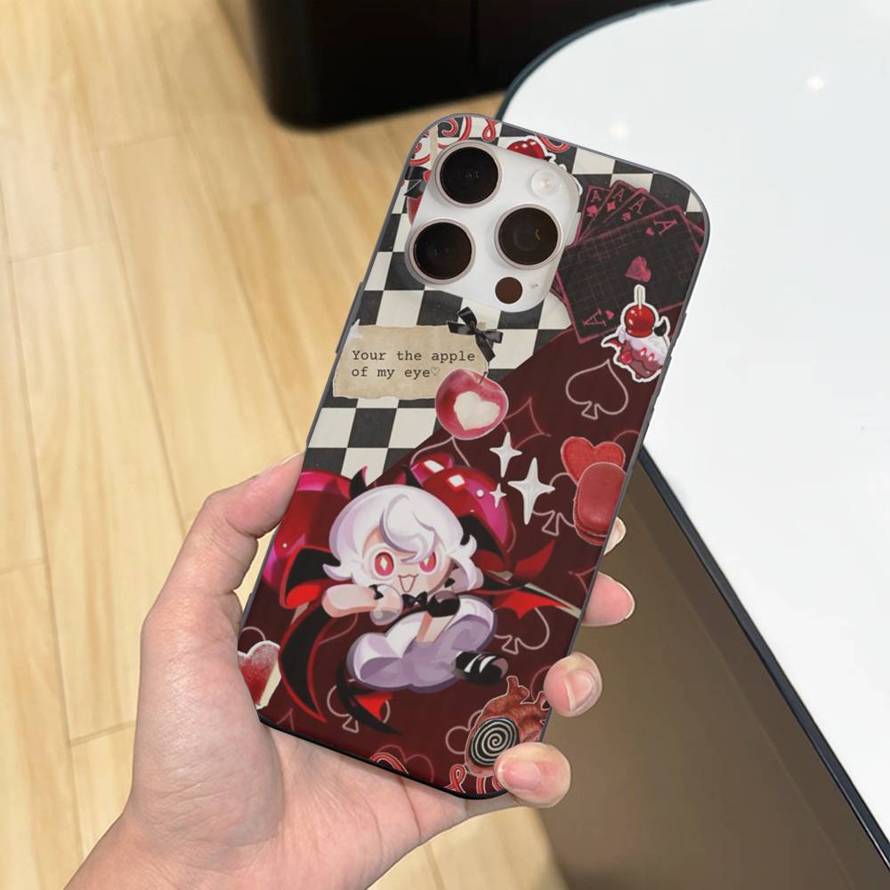 Game Cookie Run Kingdom For IPhone 17 16 15 14 13 12 11 Pro Max Plus Pro Corrugated Shockproof Matte Phone Cover