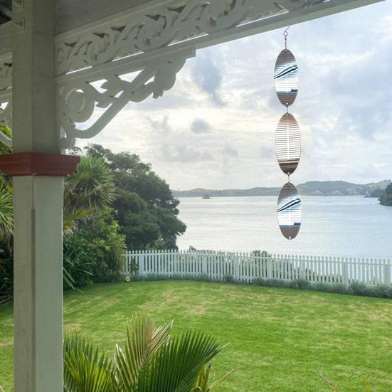 3D спиральный ветряной вертушка, отпугиватель птиц, украшение для сада, двора, фермы, подвесной ветряной колокольчик из нержавеющей стали, устройство для отпугивания птиц, украшение