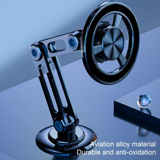 Magnetic Car Phone Holder Foldable Securely Car Phone Holder Mount Your Phone On Any Vehicle Auto Accessories