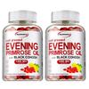 Cold-pressed evening primrose oil soft capsules, fortified with black cohosh, each serving contains 1300mg evening primrose oil.