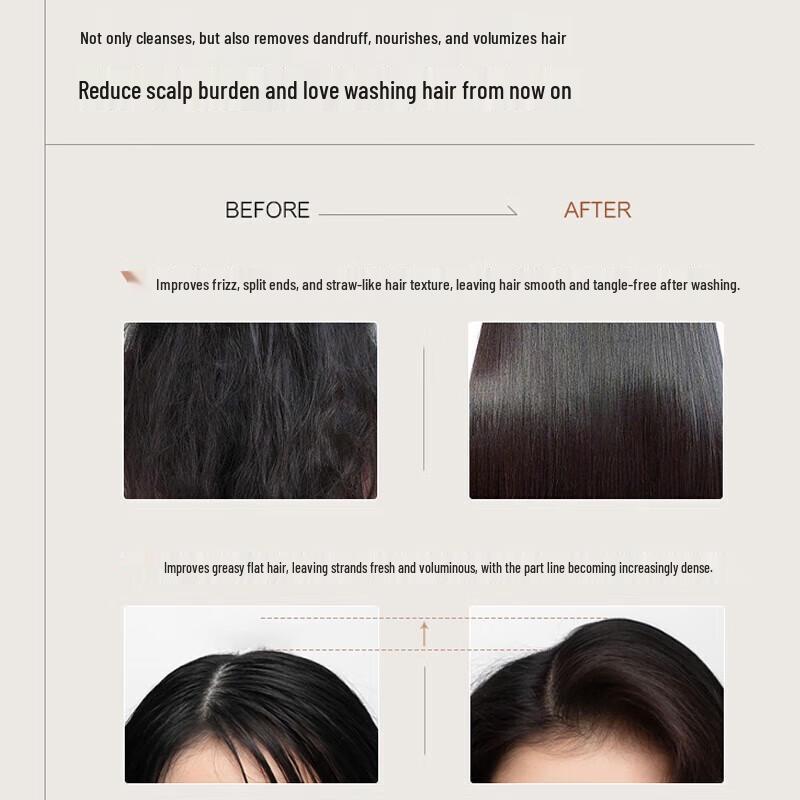 Sen Zhi Lu Camellia Seed Amino Acid Oil Control Volumizing Shampoo 520ml