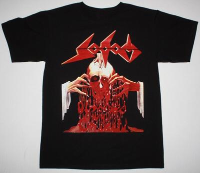 SODOM BAND ОДЕРЖИМЫ ЖЕСТОКОСТЬЮ Новая Редкая Черная Мужская S-5XL Футболка ПЕРЕПЕЧАТКА Унисекс Футболка