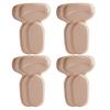 Yousheng 4 Pairs Heel Pads for Shoes Heel Inserts for Women Heel Grips Reusable Heel Protectors Skin-Friendly Heel Cushion Liners Prevent