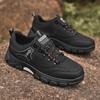 Новая мужская спортивная обувь для хайкинга 2025 Мужская нескользящая тренировочная обувь Кожаная уличная обувь больших размеров 48 Осенняя обувь для хайкинга и бега