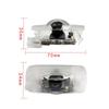 2Pcs Led For Toyota Crown S170 S180 S200 S210 Royal Projector Car Decor Welcome Door Lights Puddle Lamp Sticker Accessories