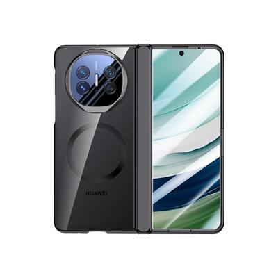 Чехол для телефона Huawei Matex5 Пленка Встроенный кронштейн для объектива X3 Полная защита от падений Прозрачное магнитное гальваническое покрытие