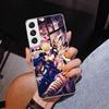 Чехол для телефона JoJo's Bizarre Adventure Golden Wind для Samsung Galaxy S24 S25 Edge S26 Ultra S23 S22 S21 Plus S20 FE + Персонализированный