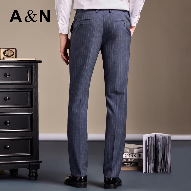 Мужской трех peças деловой костюм Antonio в полоску с лацканами-шаль