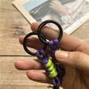 Key Ring Lanyard Matching Color Mobile Strap Metal Keyring Cord for Keys Short Lanyard Anti-lost Cellular String Couple Pendant