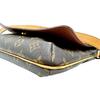 LOUIS VUITTON Monogram Musette Tango Short Monogram canvas Brown Women M51257 Used