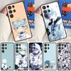 Чехол для телефона Chongyun Genshin Impact для Samsung Galaxy S25 Ultra S24 Ultra S9 S10 S20 S21 S22 Plus S23 S24 FE