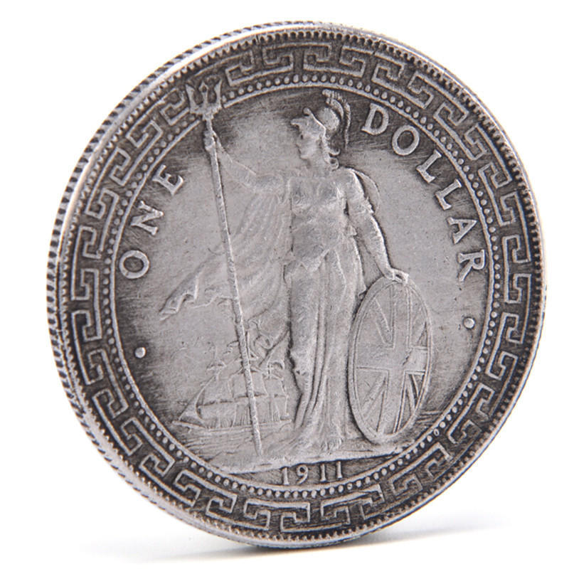 1911 Старинные Антикварные Серебряные Долларовые Монеты Коллекция Серебряных Монет Один Доллар Антикварный Доллар