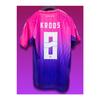 Розовая футбольная майка для взрослых Tony Kroos серии Евро-2024, Германия