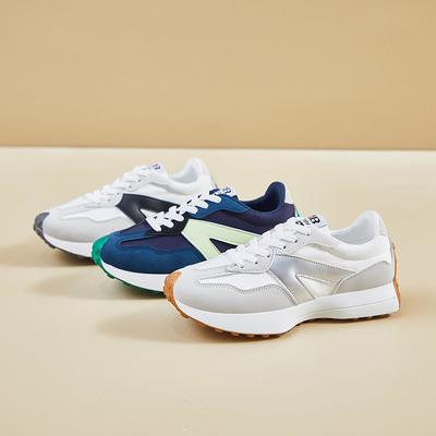 Весенние и летние новые спортивные женские туфли с узкой талией, универсальные кроссовки для бега, повседневные, на толстой подошве, дышащие, для папы