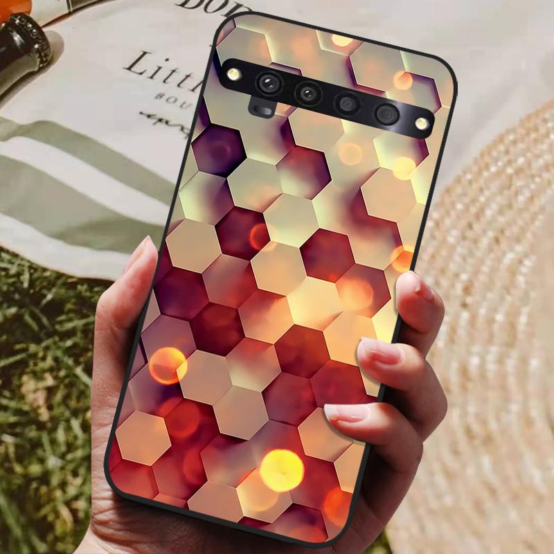 Мягкий ТПУ чехол для TCL 10 Pro Чехол T799B Силиконовый Мультяшный Задний Бампер Coque для TCL 10 Pro Чехлы T799H 10Pro Защитные Фундас