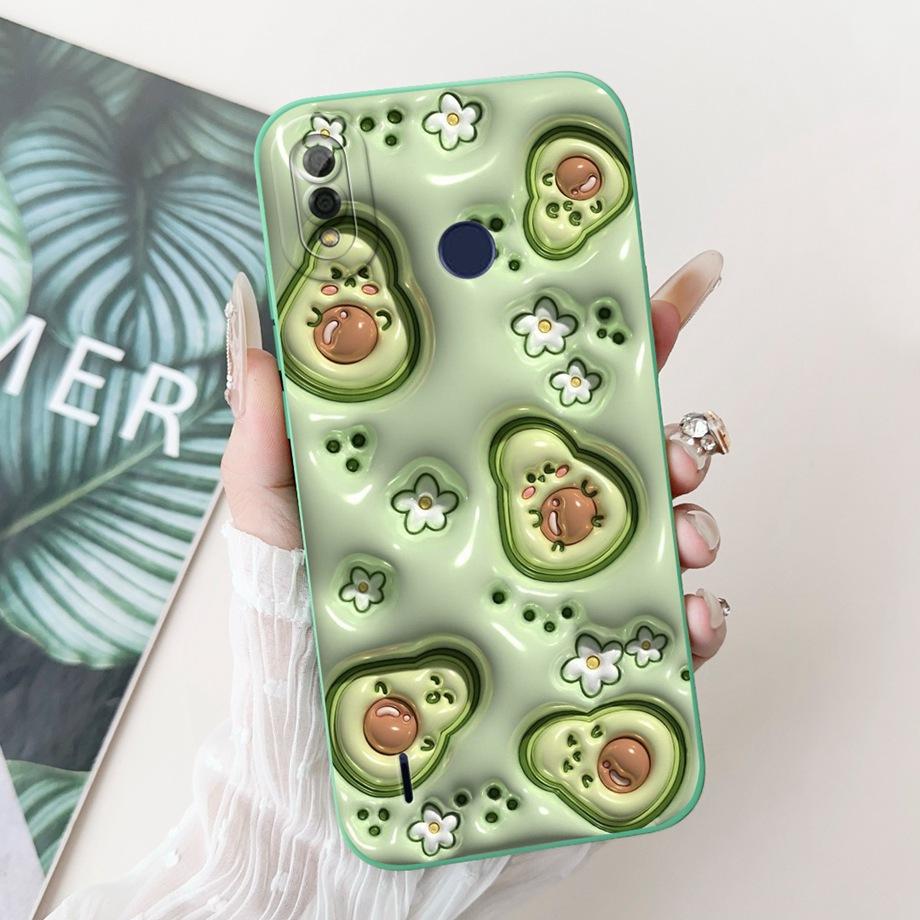 Moon Night Gothic Style Phone Case For Itel P33 Plus P33+ Back Cover Soft Silicone Bumper Coque ITELP33 P 33 Capa