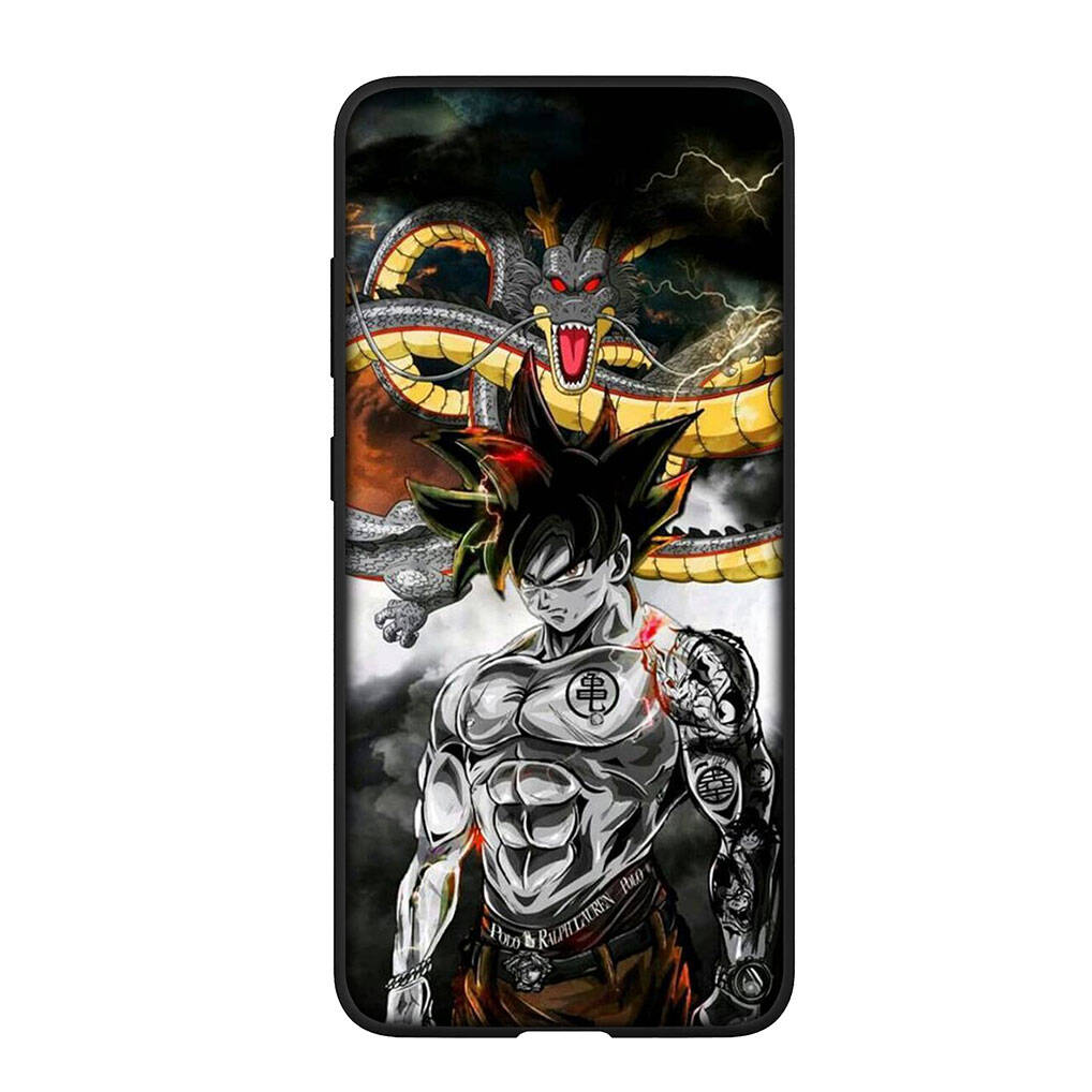 Для Samsung Galaxy S25 S24 S23 S22 Ultra FE Plus A17 A37 A57 A56 A55 A06 A16 A15 A36 A26 A35 A05 A25 A54 A34 Чехол для телефона Мультяшный Драконий Жемчуг Гоку