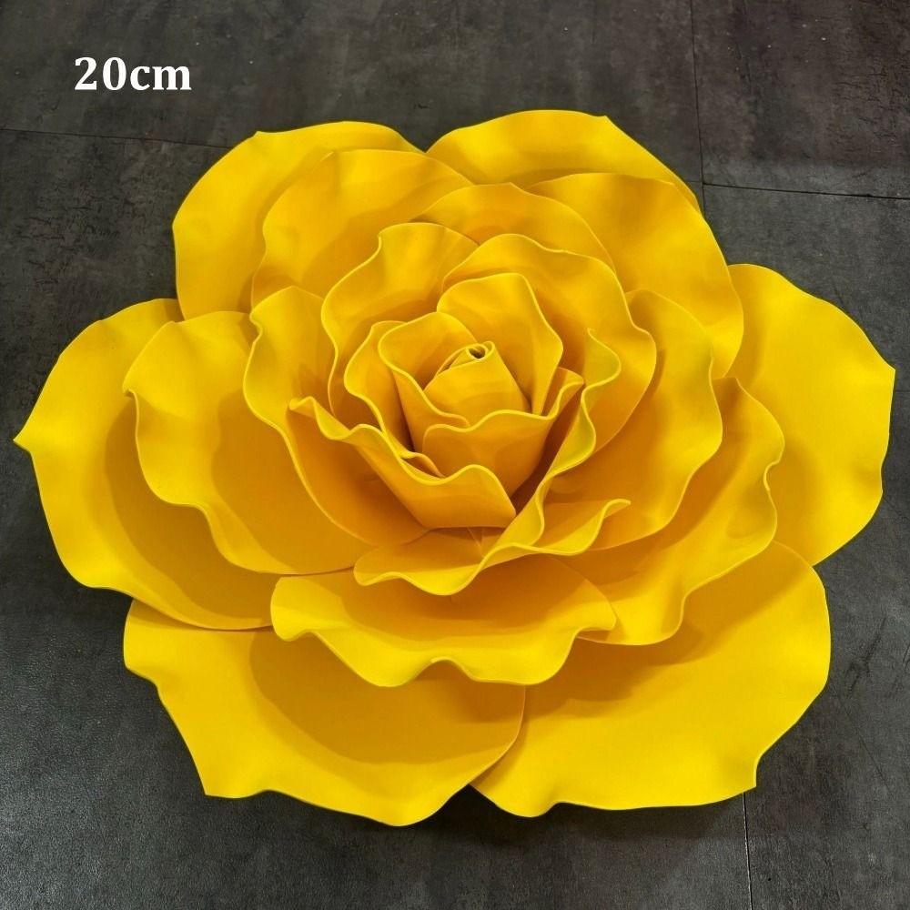 Plastic Silk Artificial Rose Vine 1.8m 22 Heads Wall Decor Rattan Home Decoration