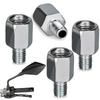 Motorcycle Mirror, Screw Adapter, Screw Diameter Conversion M8/M10, Height Adjustment, Bike Mirror, Conversion Adapter,