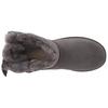 UGG Классические теплые короткие снегоступы с бантом Женские ботинки Угольный 1100212W-CHRC