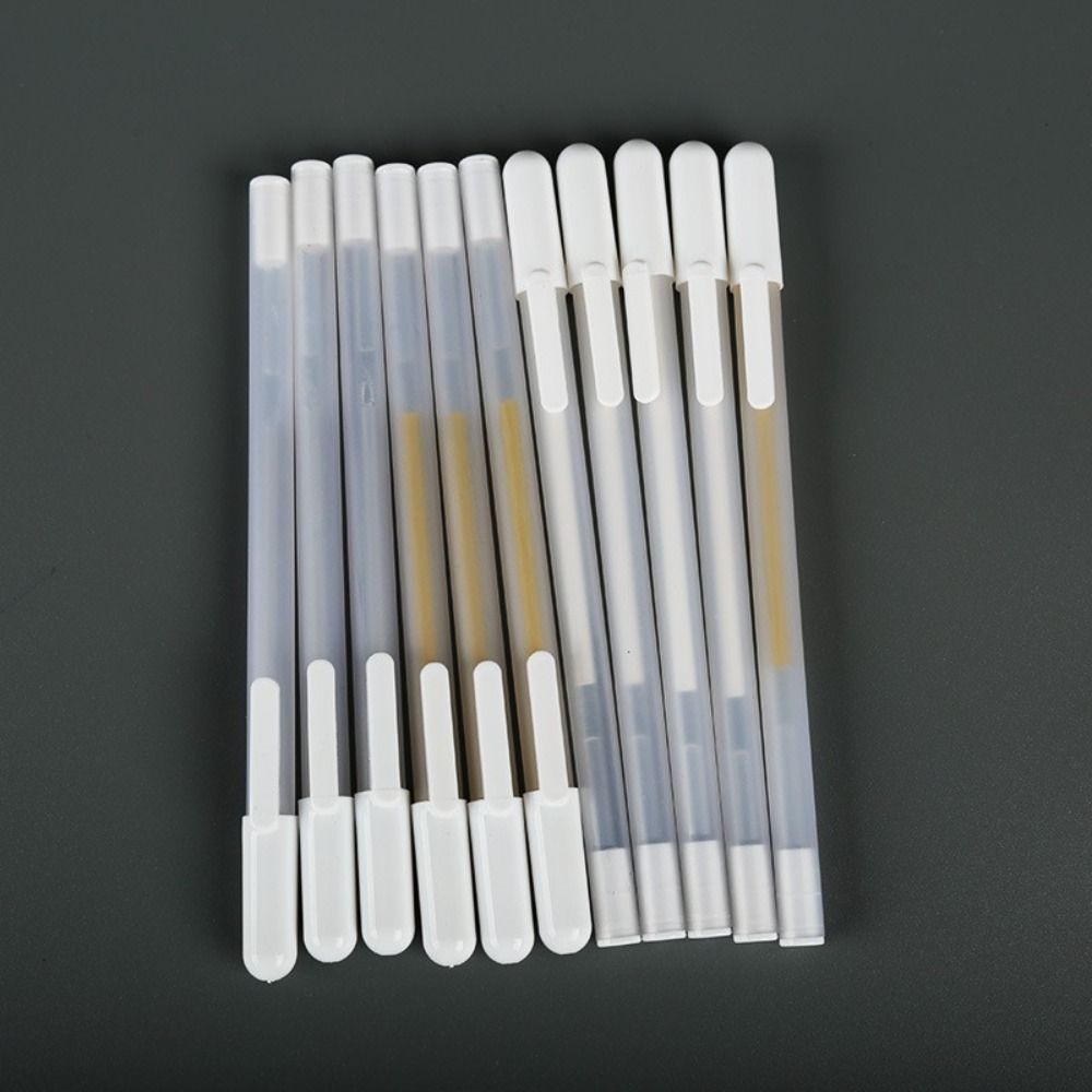 White/Gold/Silver Ink Marker Pen 0.7mm Nib Paint Marker Simple Highlighter Gel Pen Sketching