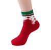 New Christmas Socks Coral Fleece Winter Plush Thickened Warm Confinement Floor Socks Men and Women Couple Socks Sleep Socks Gift