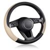 EIING Car Steering Wheel Small 3D Universal Protective Cover for Standard Luxury Interior Car Cover, Size, Grip, Anti-Slip, Fit, Stylish, Breathable,