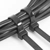 500/1000PCS Self-locking Plastic Nylon Tie Black Zip Wraps Strap Nylon Cable Tie Set Fastening Ring Loop Wire Wrap