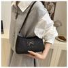 Chic Faux Leather Underarm Bag for Women 2026 Trendy Single Shoulder Purse Fashionable Daily Crossbody Handbag