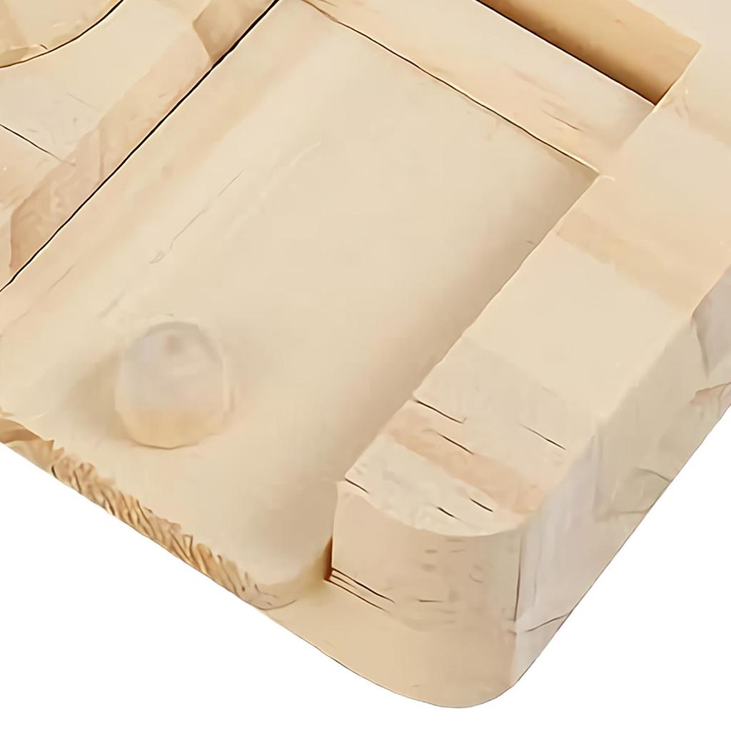 Foraging Toys For Rabbits Interactive Wooden Small Animal Dispenser Cute Pet Puzzle Toys For Indoor Feeding Cage Play Pet Home
