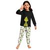 Children's  Boys And Girls Thin Two-piece  Long-sleeved Pants Two-piece