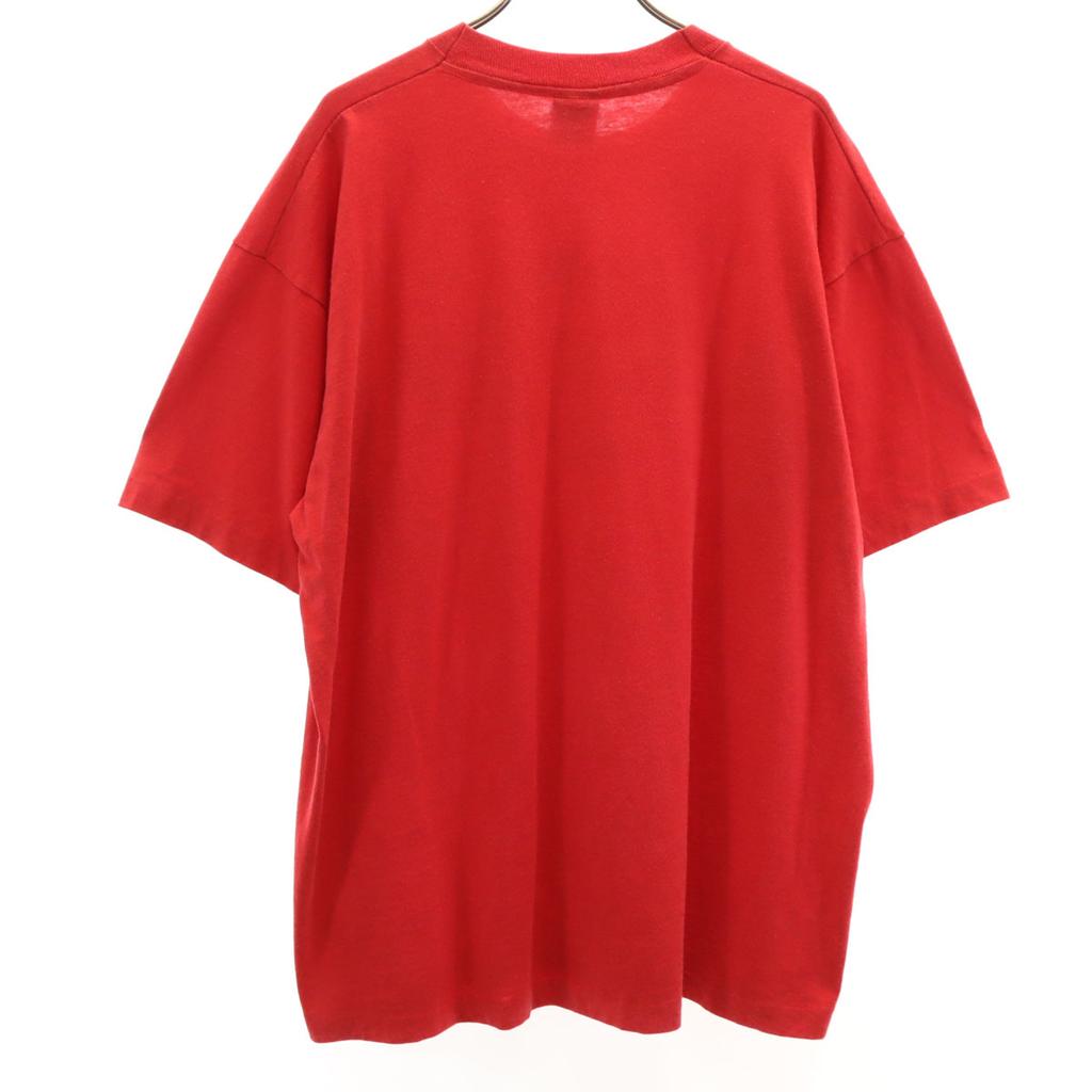 FRUIT OF THE LOOM BEST 90s Made in USA Old Print Short sleeve T-shirt Men's Used