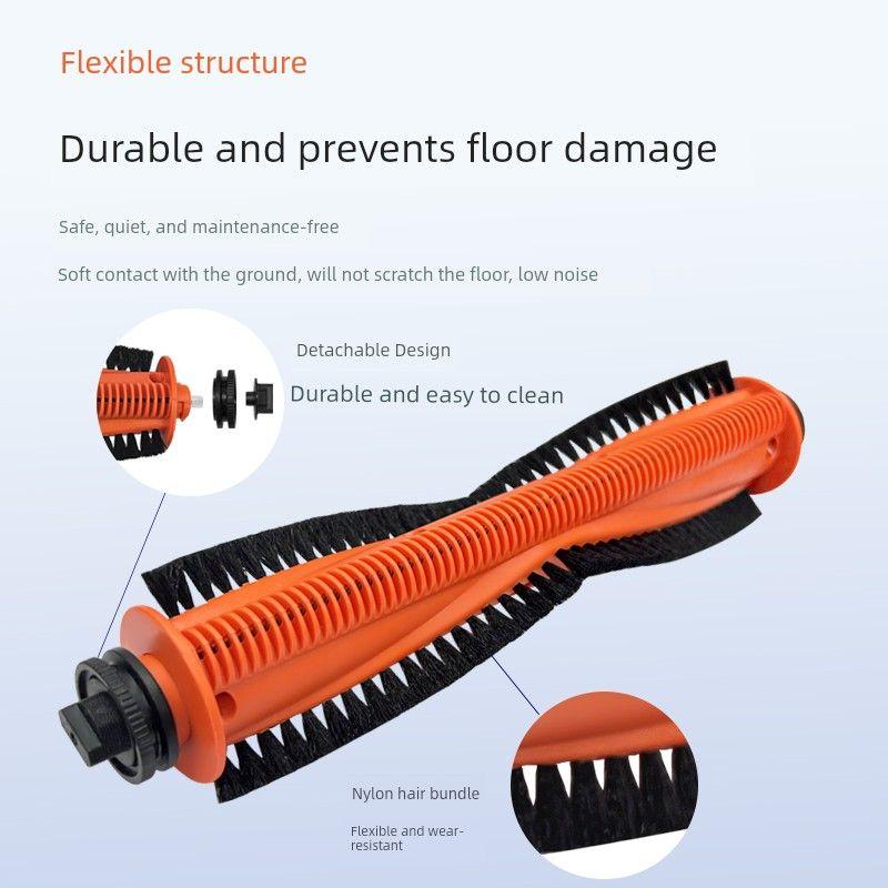 Suitable for Xiaomi Mijia M40S Robot Vacuum Cleaner Accessories Consumables: Mop Cloth, Side Brush, Filter, Cleaning Fluid, Dust Bag
