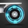 Wheeled Slide Board Maneuverable with Aluminum Deck NonSlip Skateboard for