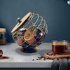 Органайзер для кофейных капсул с скошенным отверстием Железная станция Станция для кофейных капсул Для кухонной столешницы Гостиной Вечеринки Бара Фруктов Банана Груши