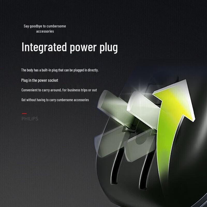 Philips Electric Shaver CN plug (adapter included)