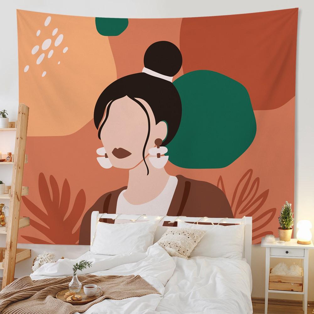 Домашний декор Моранди гобелен фон для комнаты гостиная спальня настенный фон настенная скатерть