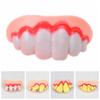 10 Style Fake Denture Teeth Shocker Ugly Teeth Practical Jokes Funny Dentures Halloween Decor Prop